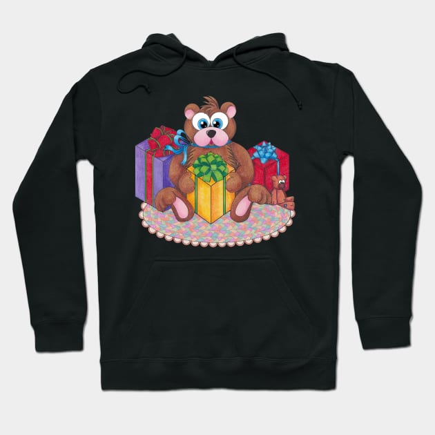 Beary Christmas! Hoodie by TJWArtisticCreations